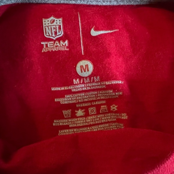 Nike NFL Team Apparel San Francisco 49er’s Ta-shirt Size M - Picture 2 of 4